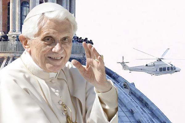 BenedictoXVI dejoacute su pontificado y ya es un simple peregrino