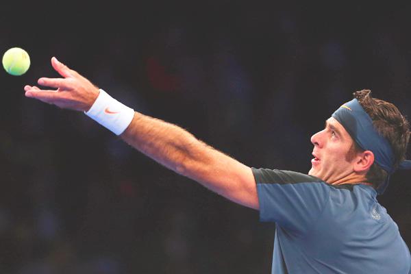 RIVAL Juan Martín Del Potro tendr� por rival al ganador del partido entre el ruso Davydenko y el francés Mathieu