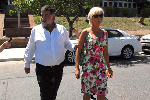 REACIOS El poderoso matrimonio tucumano se retiró del Juzgado Federal sin realizar ning�n tipo de declaraciones a los medios de comunicación