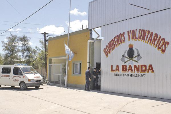 ESQUINA El fatal accidente se produjo frente al cuartel de los Bomberos Voluntarios de La Banda el pasado domingo al mediodía
