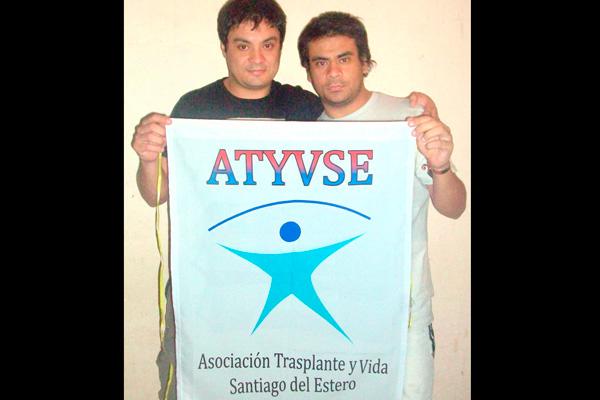 COLABORACIÓn Los hermanos Emilio y Álvaro Zani recibieron contención y apoyo de la Asociación Trasplante y Vida Santiago del Estero
