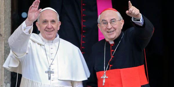 El papa Francisco fue a rezar a la Basiacutelica de Santa Mariacutea