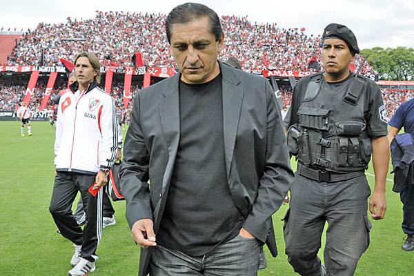 TRANQUILIDAD Pese a la derrota el entrenador millonario dijo que est tranquilo con sus jugadores y los apoyó