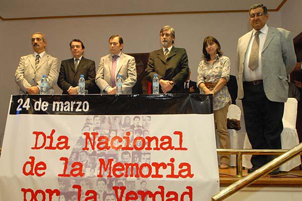 Zamora presidiraacute acto por el Diacutea Nacional de la Memoria la Verdad y la Justicia