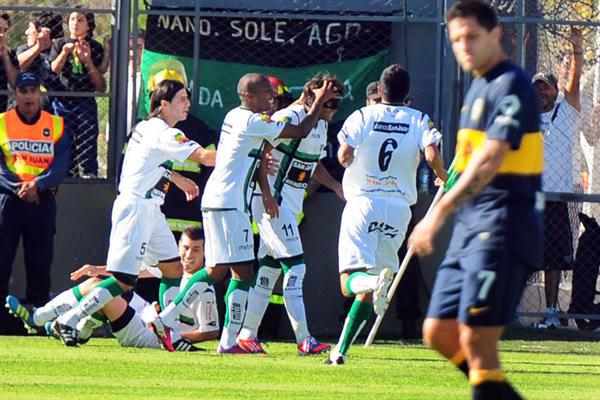 Goleada histoacuterica en San Juan- San Martiacuten le ganoacute a Boca por 6 a 1
