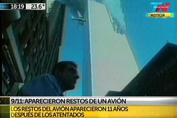Despueacutes de 11 antildeos aparecieron restos de uno de los aviones que provocaron el atentado contra las Torres Gemelas