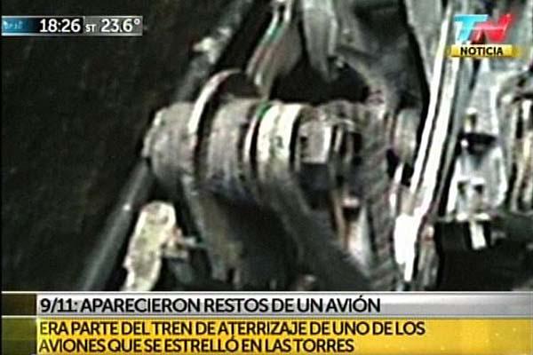 Despueacutes de 11 antildeos aparecieron restos de uno de los aviones que provocaron el atentado contra las Torres Gemelas