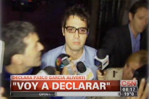 Pablo Garciacutea evitoacute declarar ante la Justicia si estaba alcoholizado