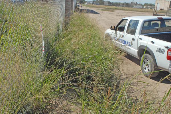 MACABRO Micaela dio muerte a su hijo y lo dejó en una zanja junto al alambrado Apenas a casi 100 metros de su casa
