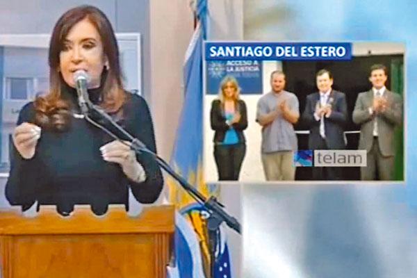 ELOGIO Santiago del Estero cambió todo el Norte Argentino dijo Cristina