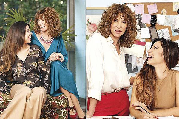 Mariacutea Caraacutembula y su hija Catalina posaron juntas y son dos gotas de agua