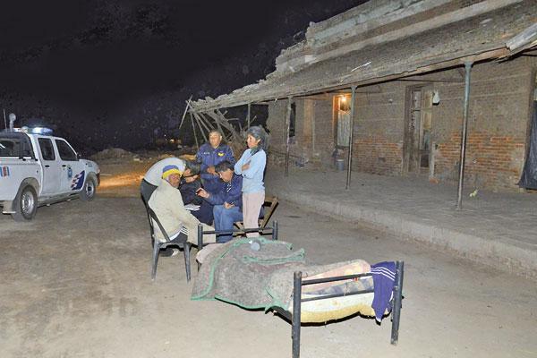 PERDIERON TODO En el lugar viven aproximadamente 17 personas entre ellos 10 son menores