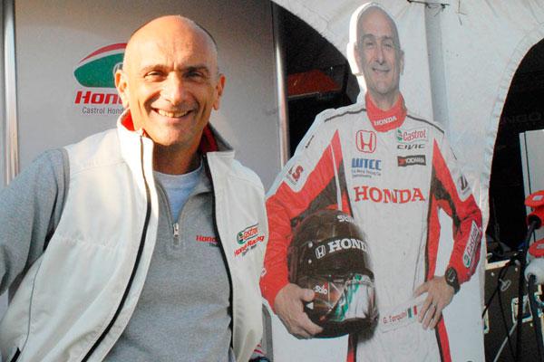 VISIÓN Gabriele Tarquini le dijo a EL LIBERAL que la pista est brbara y que la final del WTCC ser divertida