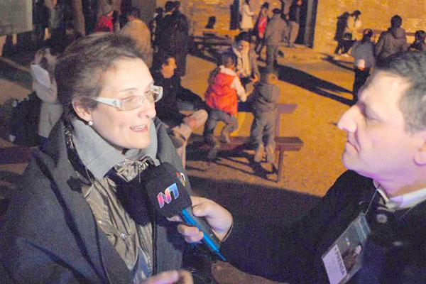 Silvia Correale- El papa Francisco siempre nos alentoacute por la causa de Mama Antula