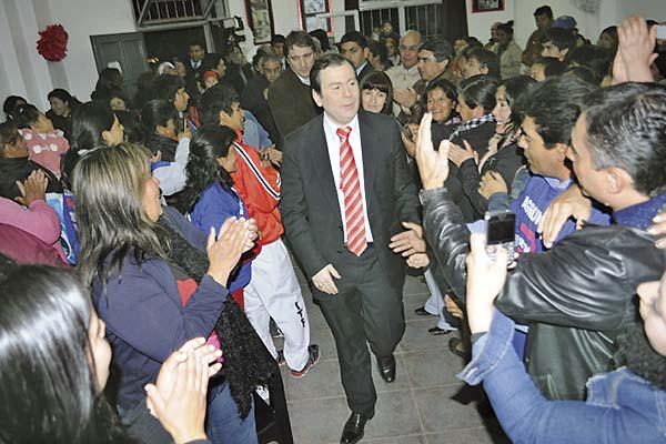 PERONISMO Z Un plenario de dirigentes organizado en La Banda ratificó su encolumnamiento con Zamora 