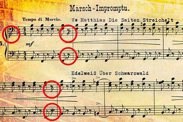 Partitura musical podriacutea encerrar el secreto del oro nazi