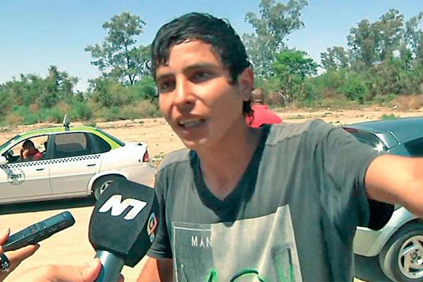 AYUDA El adolescente escuchó los desesperados gritos de la madre