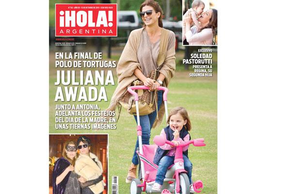 Juliana Awada festeja el Diacutea de la Madre anticipado en iexclHOLA Argentina