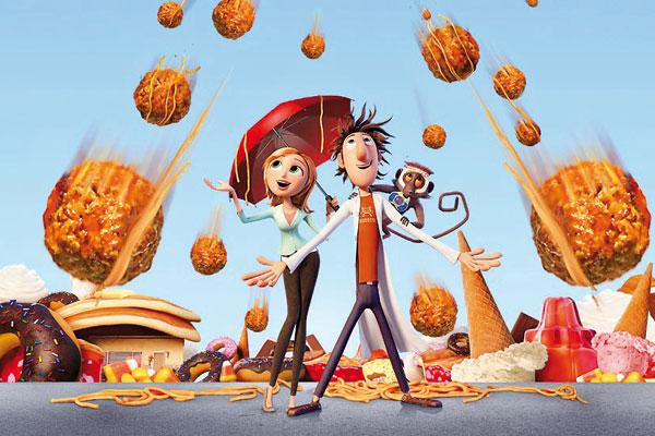 Lluvias de hamburguesas en los cines locales