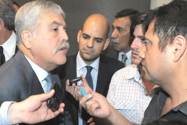 DETALLES De Vido explicó los proyectos a EL LIBERAL