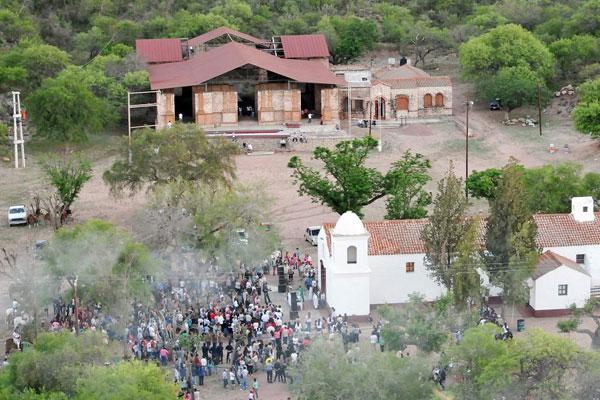 Una nueva maravilla de la Virgen asoma en los cerros de Sumampa