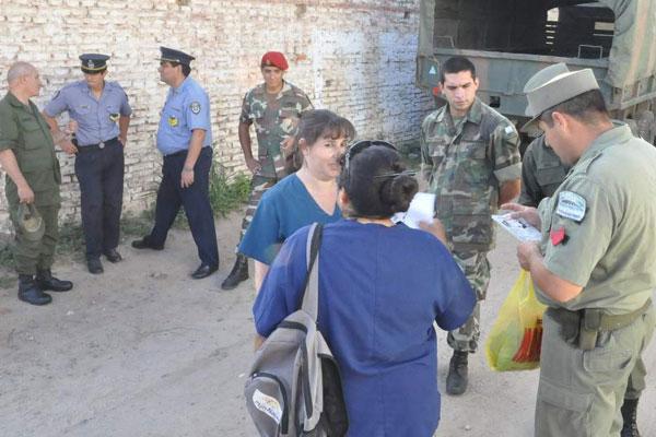 PRESENCIA Personal de la Delegación del Estado Mayor brinda permanente apoyo a las actividades comunitarias