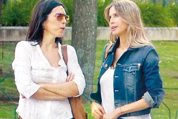 La ex y la actual novia de Tinelli dan un buen ejemplo