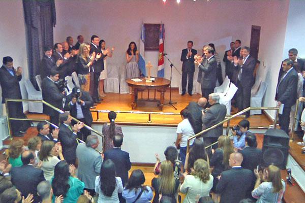 LINEAMIENTO Siguiendo la postura de la continuidad de un proyecto la casi totalidad del anterior gabinete fue ratificado por Claudia Zamora