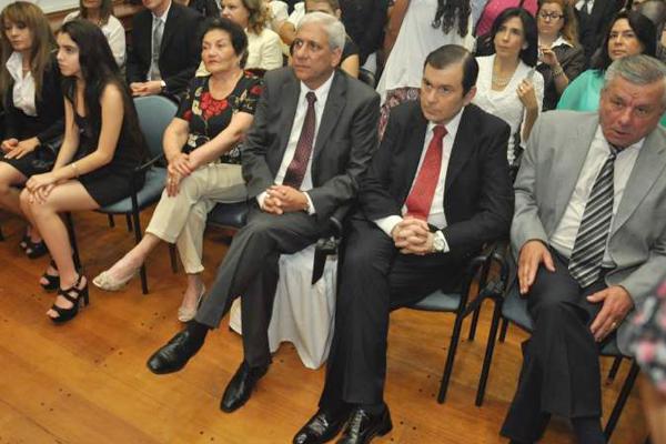 INVITADOS Participaron el vicegobernador Neder y el senador Zamora 