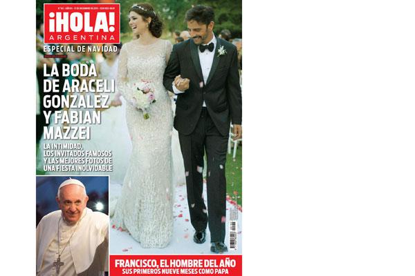 La boda de Araceli y Fabiaacuten Mazzei en iexclHOLA Argentina 