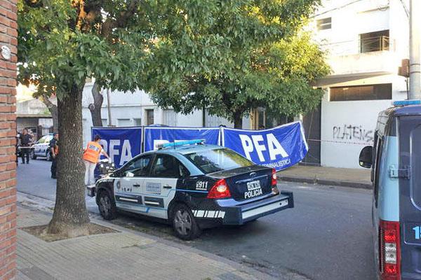 El lugar donde fue encontrado el cuerpo del empresario Alfredo Pesquera (Guillermo Rodriguez Adami)