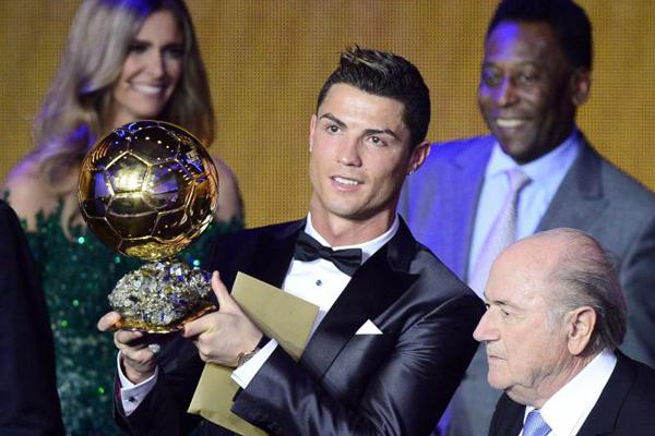 Cristiano Ronaldo Baloacuten de Oro 2013