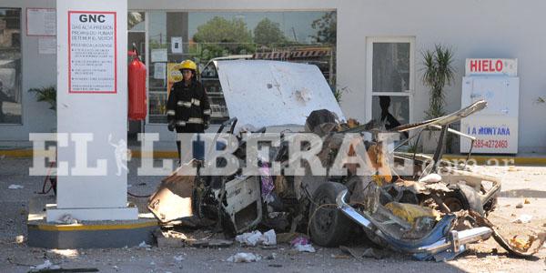 La Banda- Una mujer sufrioacute la amputacioacuten de sus dos piernas al explotar un auto cuando cargaba gas