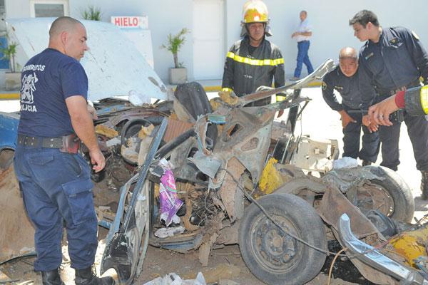 INVESTIGACIÓN El pasado martes Carrizo había contado al fiscal que revisó el automóvil siniestrado