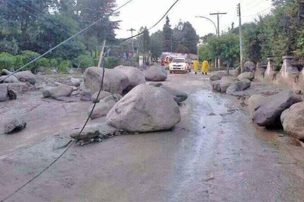 Impactantes imaacutegenes del alud en El Rodeo
