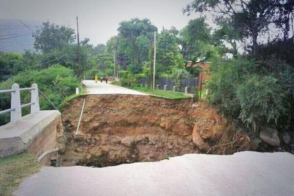 Impactantes imaacutegenes del alud en El Rodeo