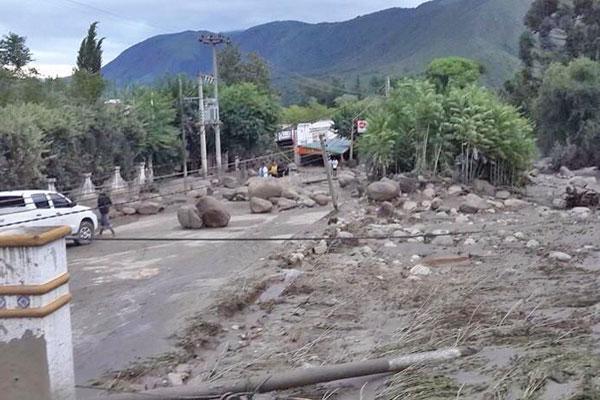 Impactantes imaacutegenes del alud en El Rodeo