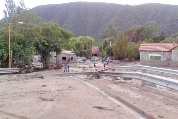 Impactantes imaacutegenes del alud en El Rodeo