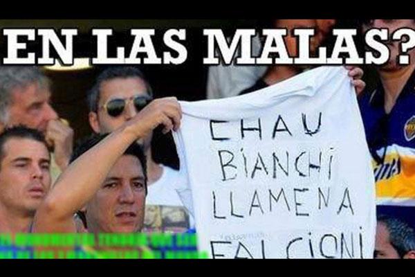 Cargadas para todos- River disfruta su gloria y se riacutee de Boca con los afiches