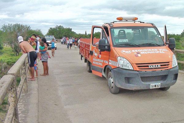 Llegoacute a las cercaniacuteas de Friacuteas la creciente en el riacuteo Albigasta y hubo alerta en zonas riberentildeas