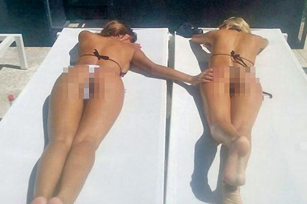 A lo Karina Jelinek la foto hot de Magaliacute Mora con su amiga Paz