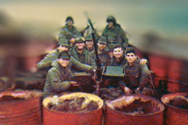 Soldados santiaguentildeos encabezaron la toma de las islas Georgias