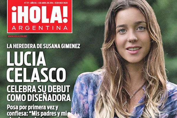 Luciacutea Celasco la nieta de Susana Gimeacutenez en iexclHOLA Argentina