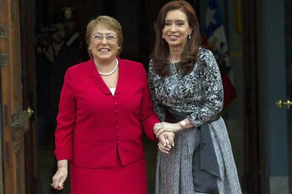 Cristina- Ni la Argentina ni Chile son paiacuteses productores o consumidores de drogas