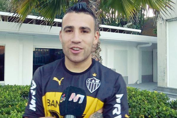 MANO A MANO Nicols Otamendi habló en Belo Horizonte de su convocatoria y sueña con jugar al Mundial