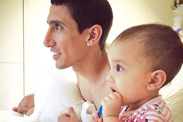 Conmovedora historia de la hija de Di Mariacutea