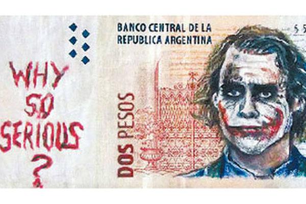 Los billetes de 2 pesos ahora se usan para hacer arte