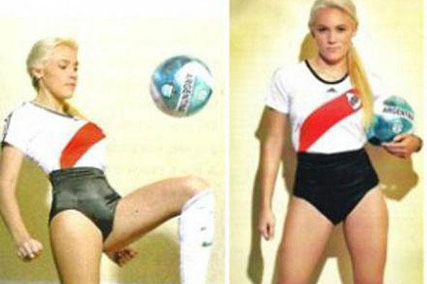 Rociacuteo Oliva provoca a Maradona con una produccioacuten de fotos hot