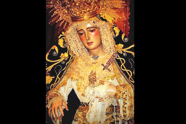INDIGNACIÓN Los ladrones atacaron a la Virgen