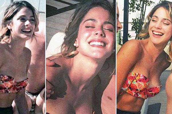 Tini Stoessel revolucionoacute las redes sociales en bikini